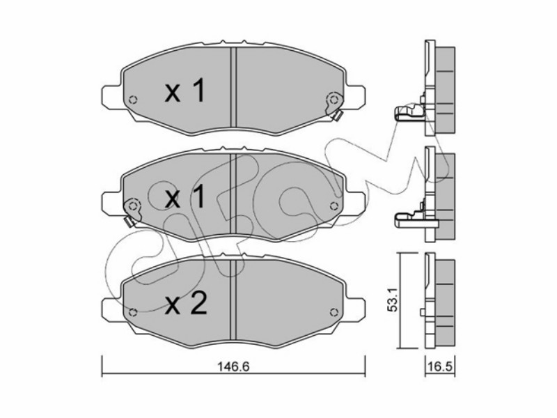 Cifam brake pads