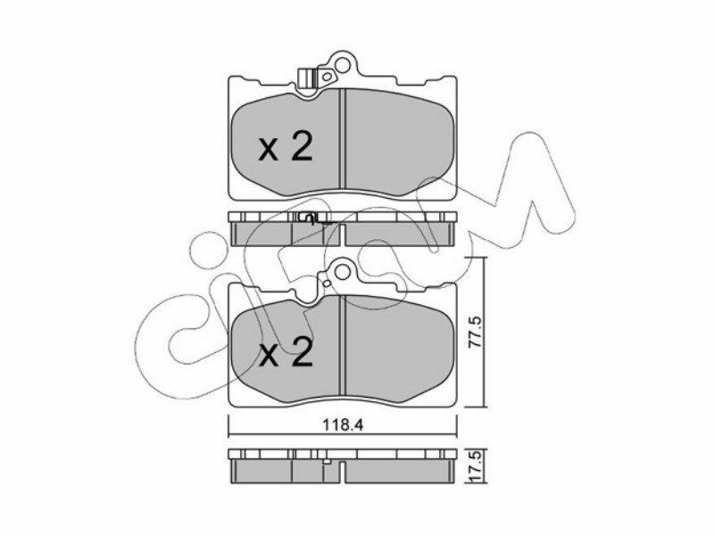 Cifam brake pads