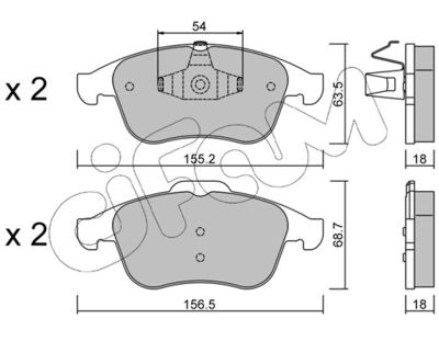 Brake pads