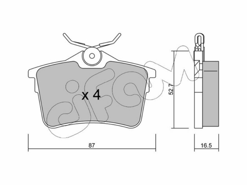 Brake pads