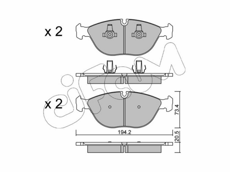 Brake pads