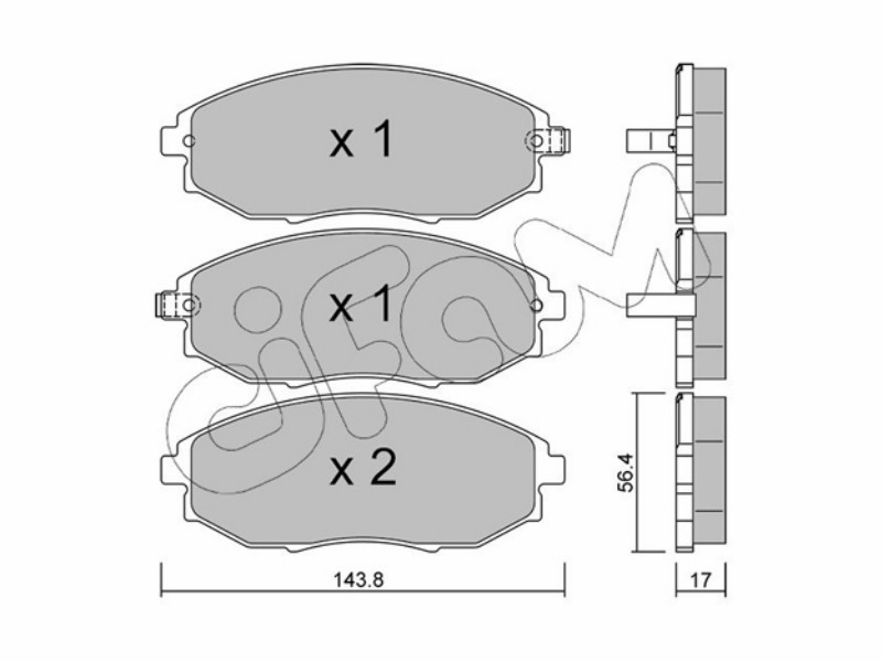 Brake pads