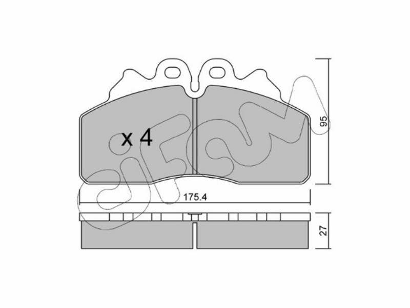 Cifam brake pads