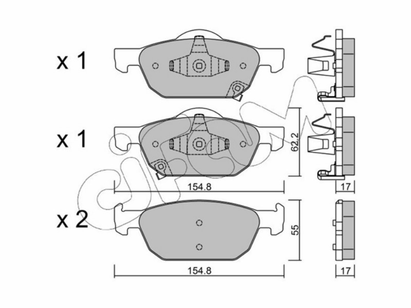 Cifam brake pads