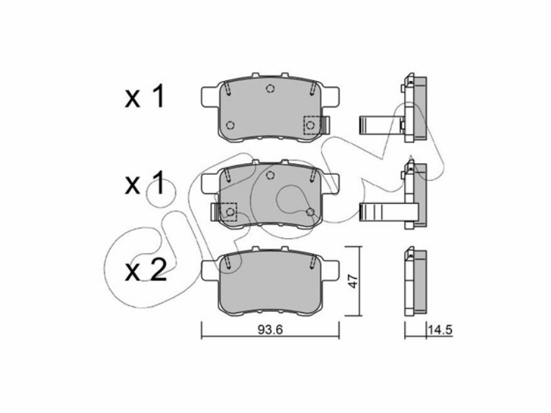 Cifam brake pads