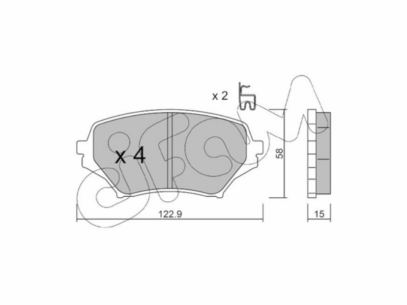 Brake pads
