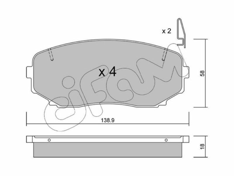 Brake pads