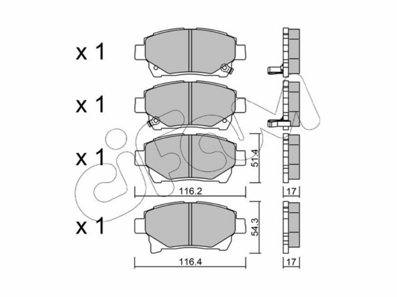 Brake pads