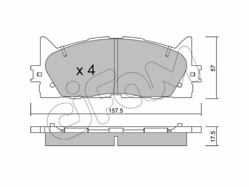Cifam brake pads