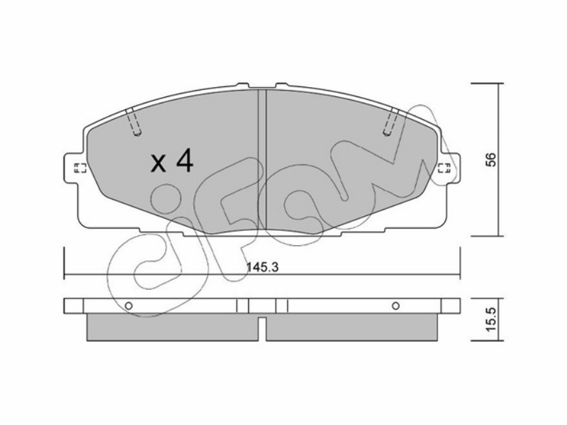 Cifam brake pads