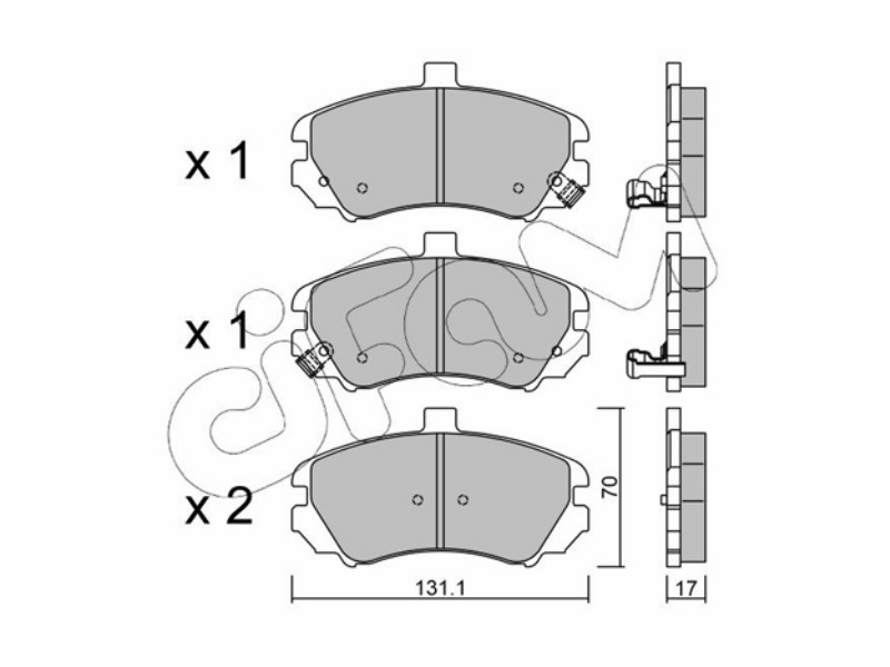 Cifam brake pads