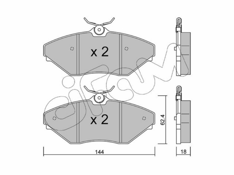 Cifam brake pads