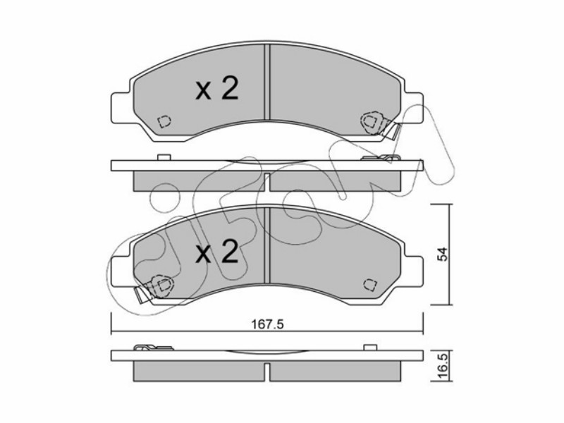 Cifam brake pads