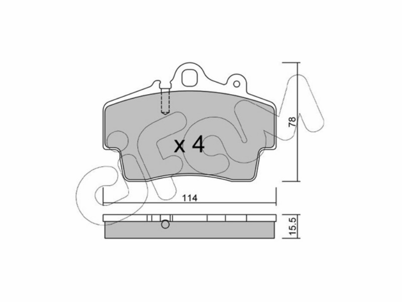 Cifam brake pads