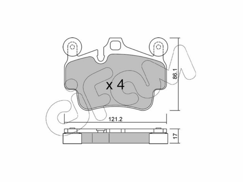 Cifam brake pads