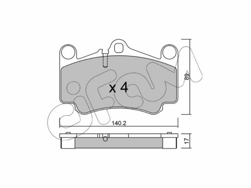 Cifam brake pads