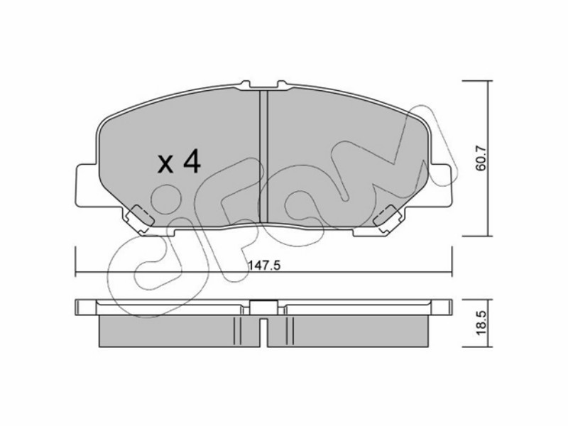 Cifam brake pads