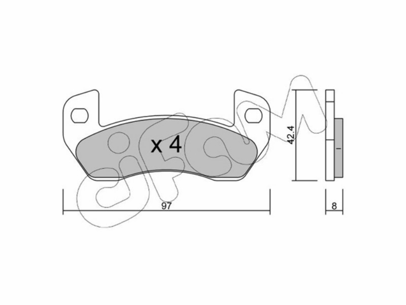 Cifam brake pads