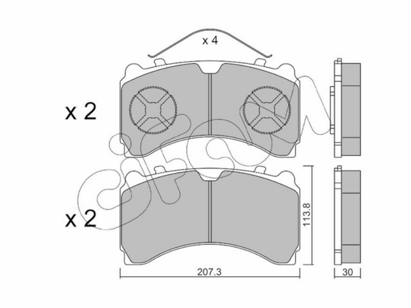 Cifam brake pads