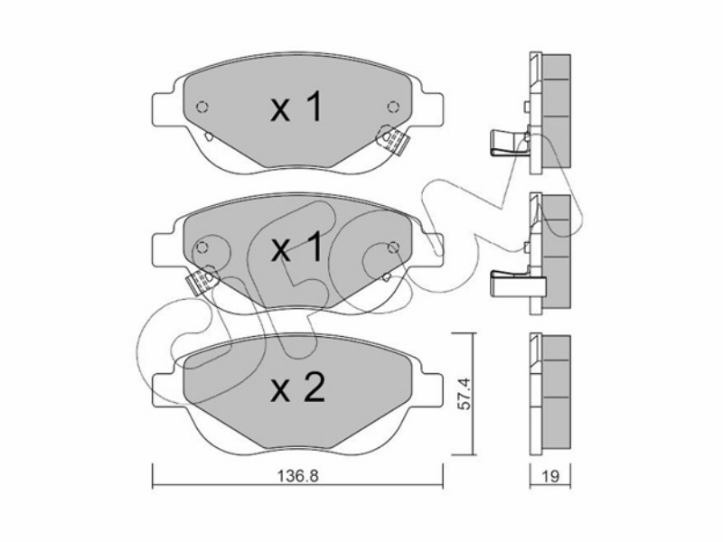 Cifam brake pads