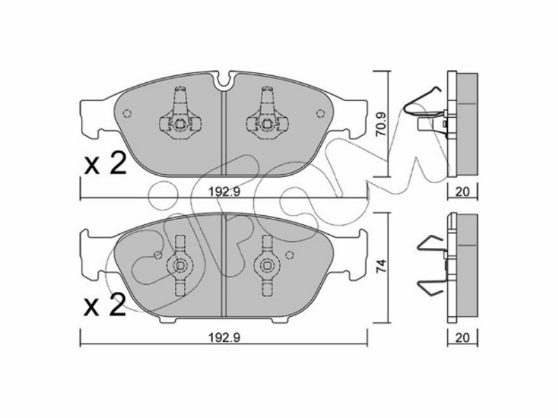 Brake pads