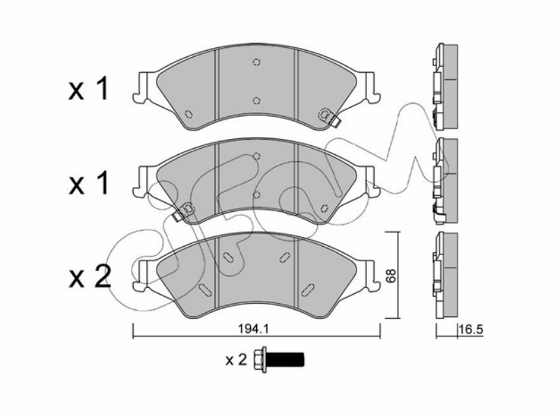 Cifam brake pads
