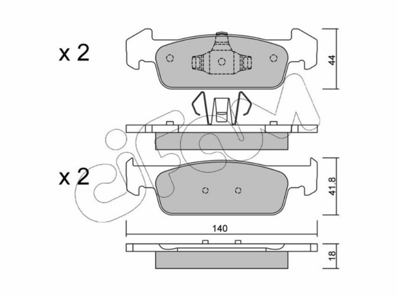 Brake pads