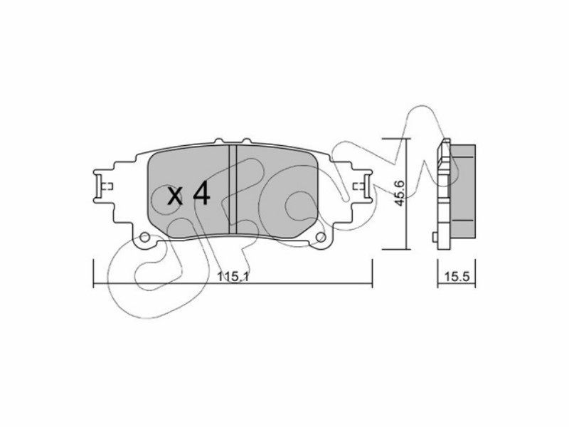 Cifam brake pads