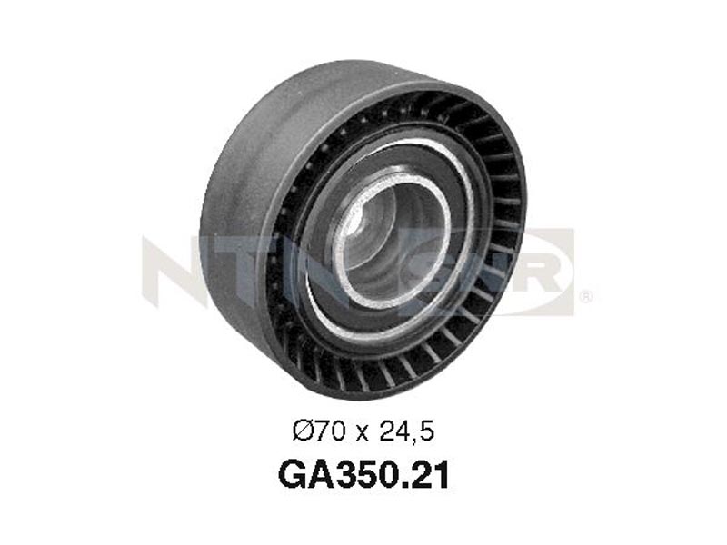 Auxiliary timing belt tensioner