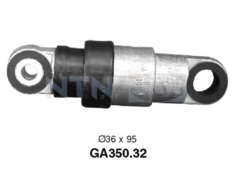 Auxiliary timing belt tensioner