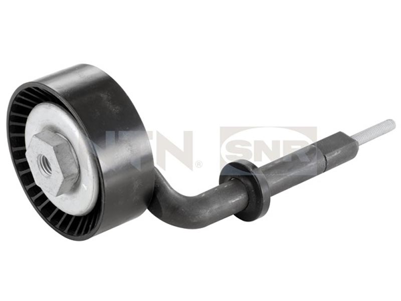 Auxiliary timing belt tensioner