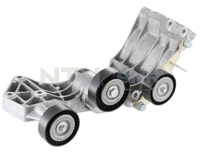 Auxiliary timing belt tensioner