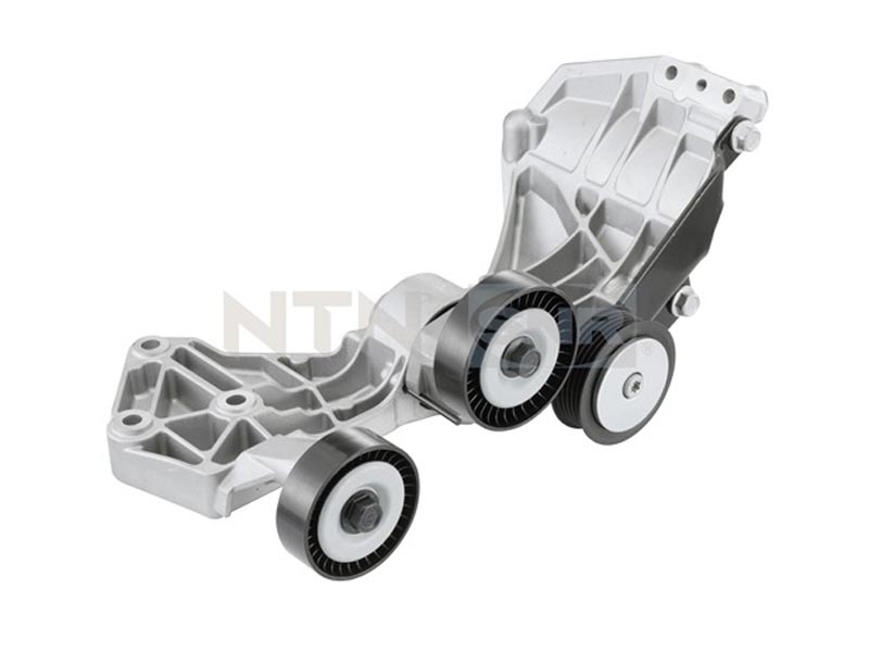Auxiliary timing belt tensioner