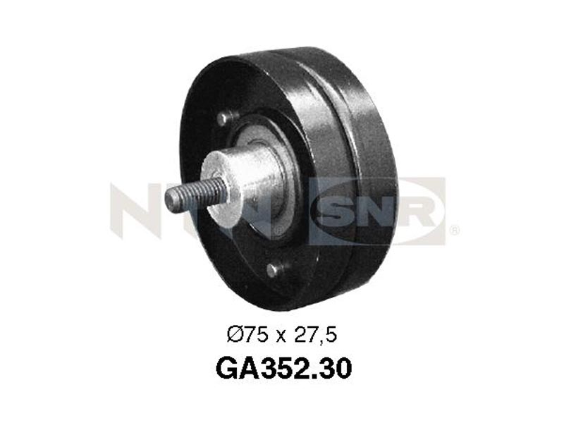 Auxiliary timing belt tensioner