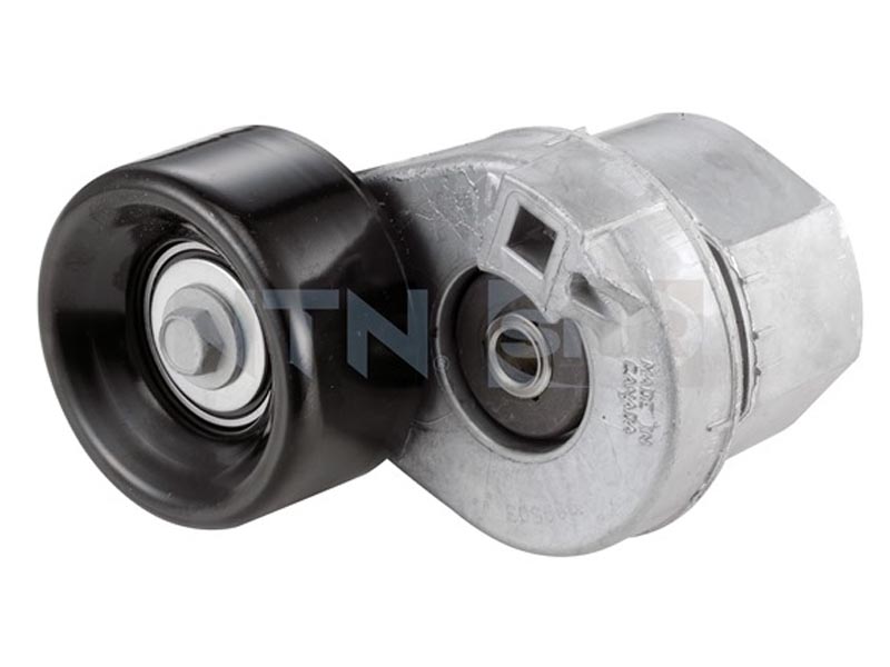 Auxiliary timing belt tensioner