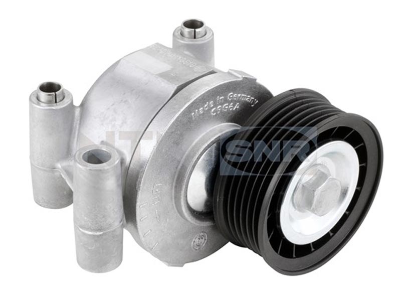 Auxiliary timing belt tensioner