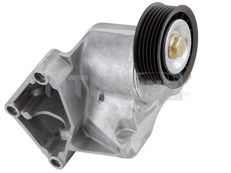 Auxiliary timing belt tensioner