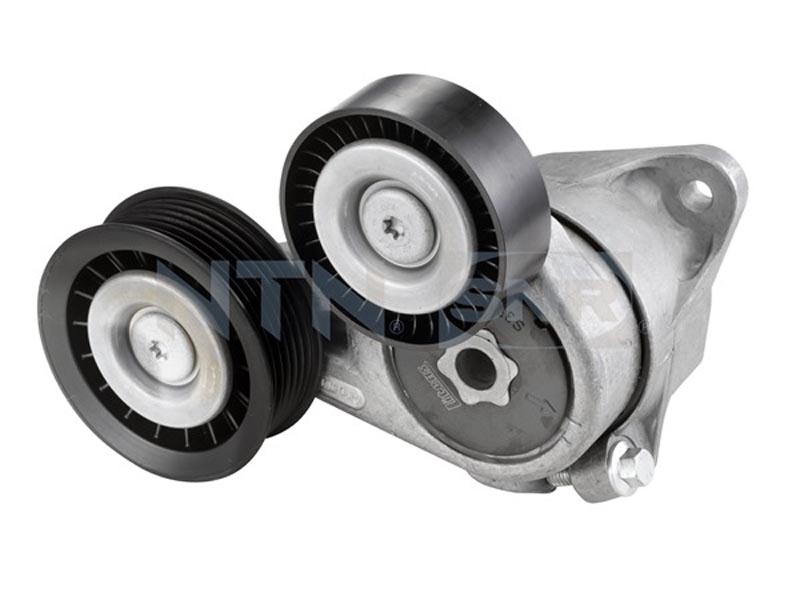 Auxiliary timing belt tensioner