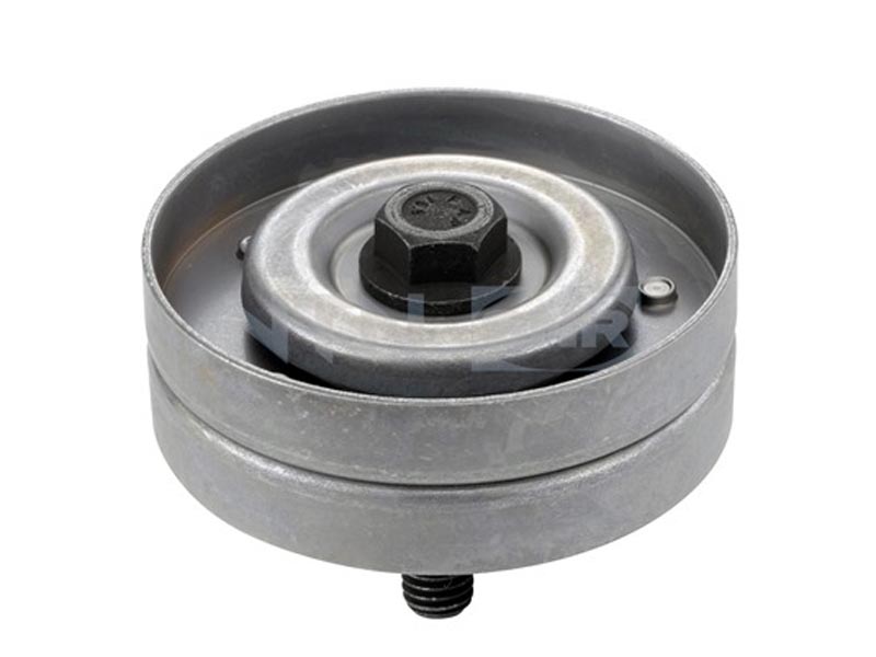 Auxiliary timing belt tensioner