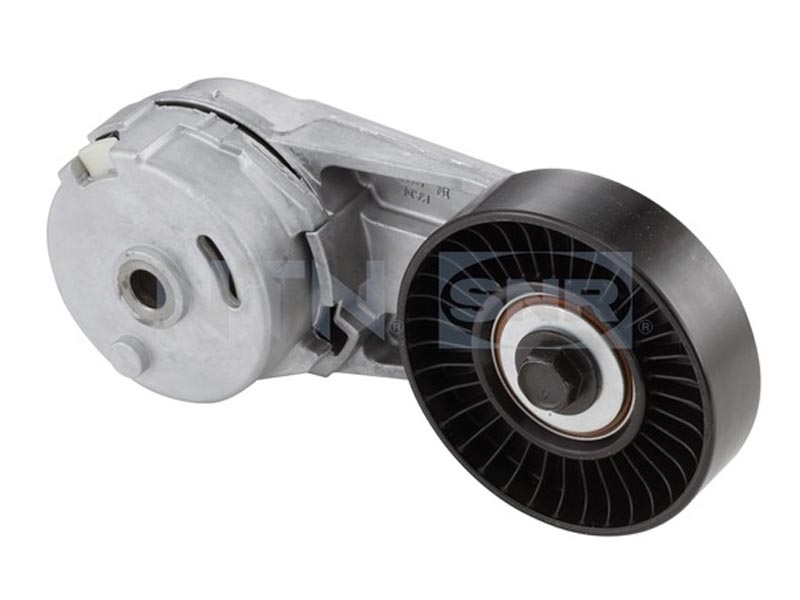Auxiliary timing belt tensioner