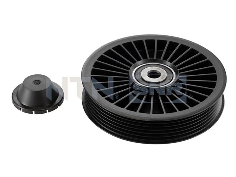 Auxiliary timing belt tensioner