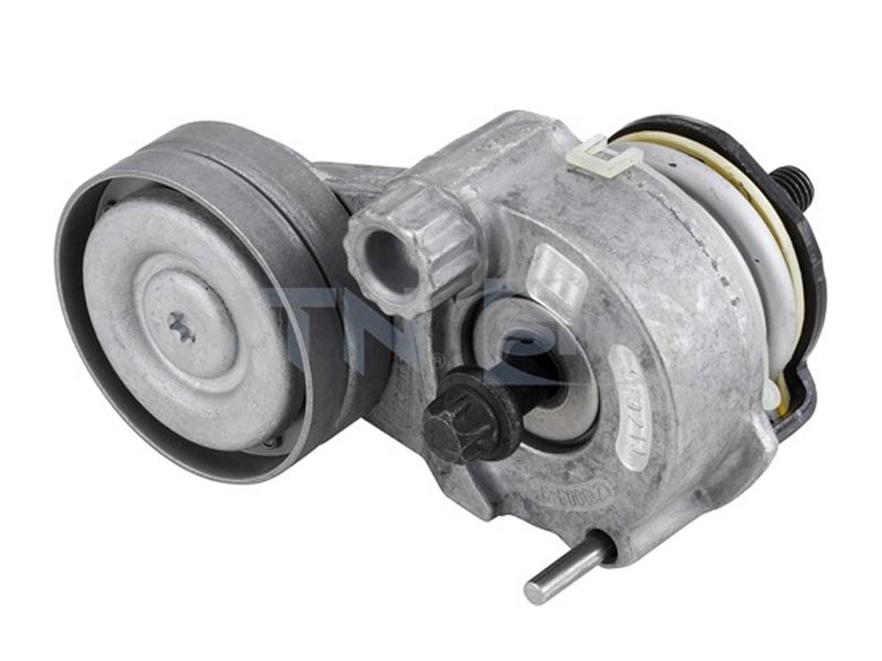 Auxiliary timing belt tensioner