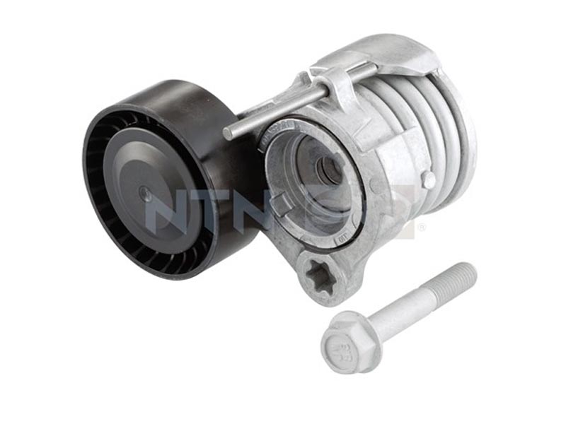 Auxiliary timing belt tensioner