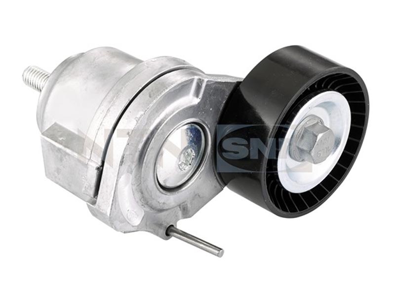 Auxiliary timing belt tensioner