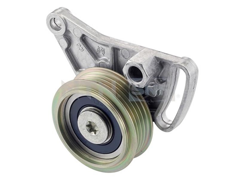 Auxiliary timing belt tensioner