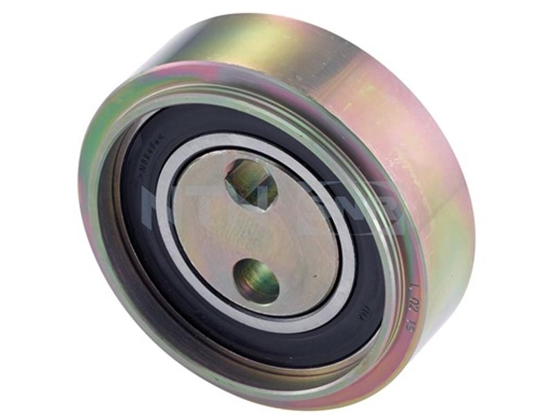 Auxiliary timing belt tensioner