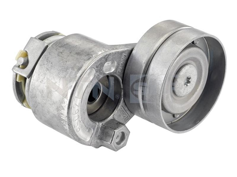 Auxiliary timing belt tensioner