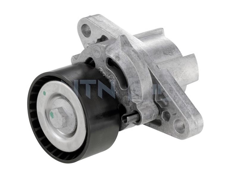 Auxiliary timing belt tensioner