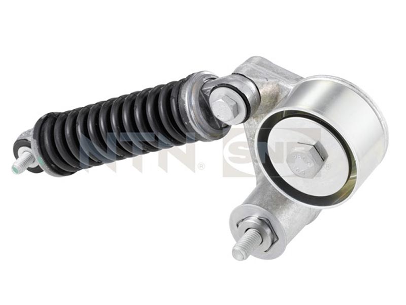 Auxiliary timing belt tensioner