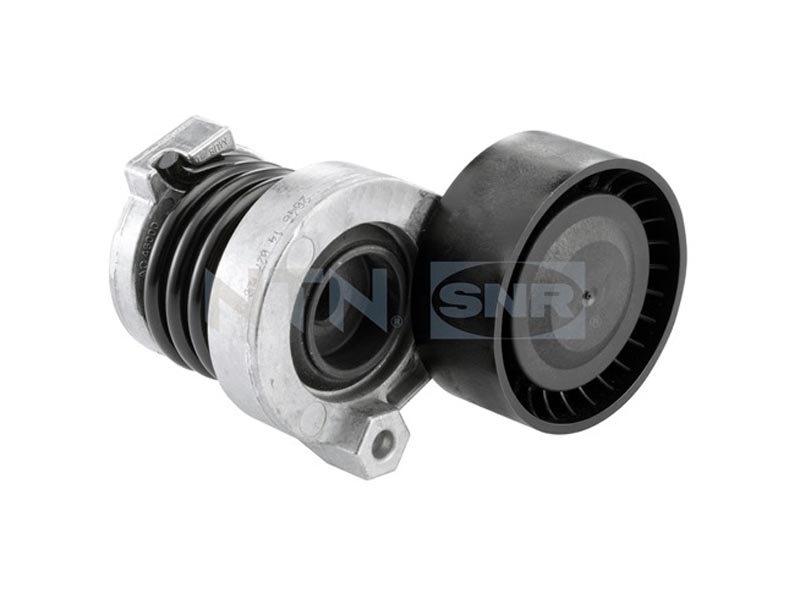 Auxiliary timing belt tensioner